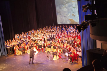 Рождественский концерт во Дворце искусств Ленинградской области